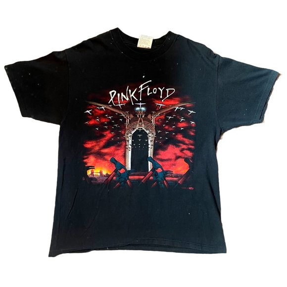 Vintage Rare Large 1997 Pink Floyd The Wall Shirt Winterland - Picture 1 of 6